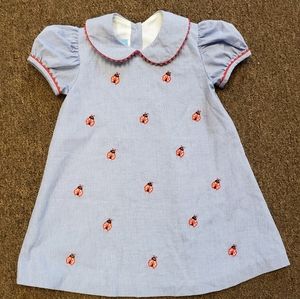 Anavini Hand Smocked Toddler Dress